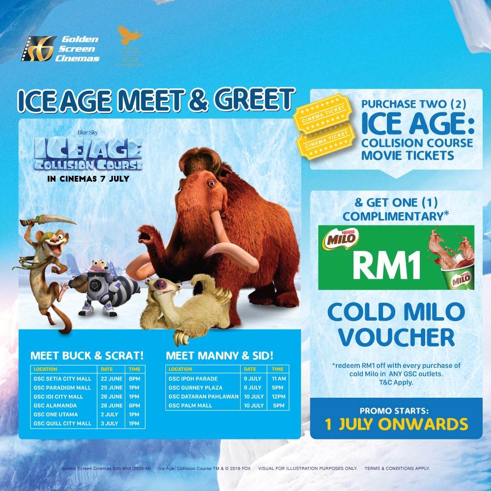 Ice Age Meet and Greet