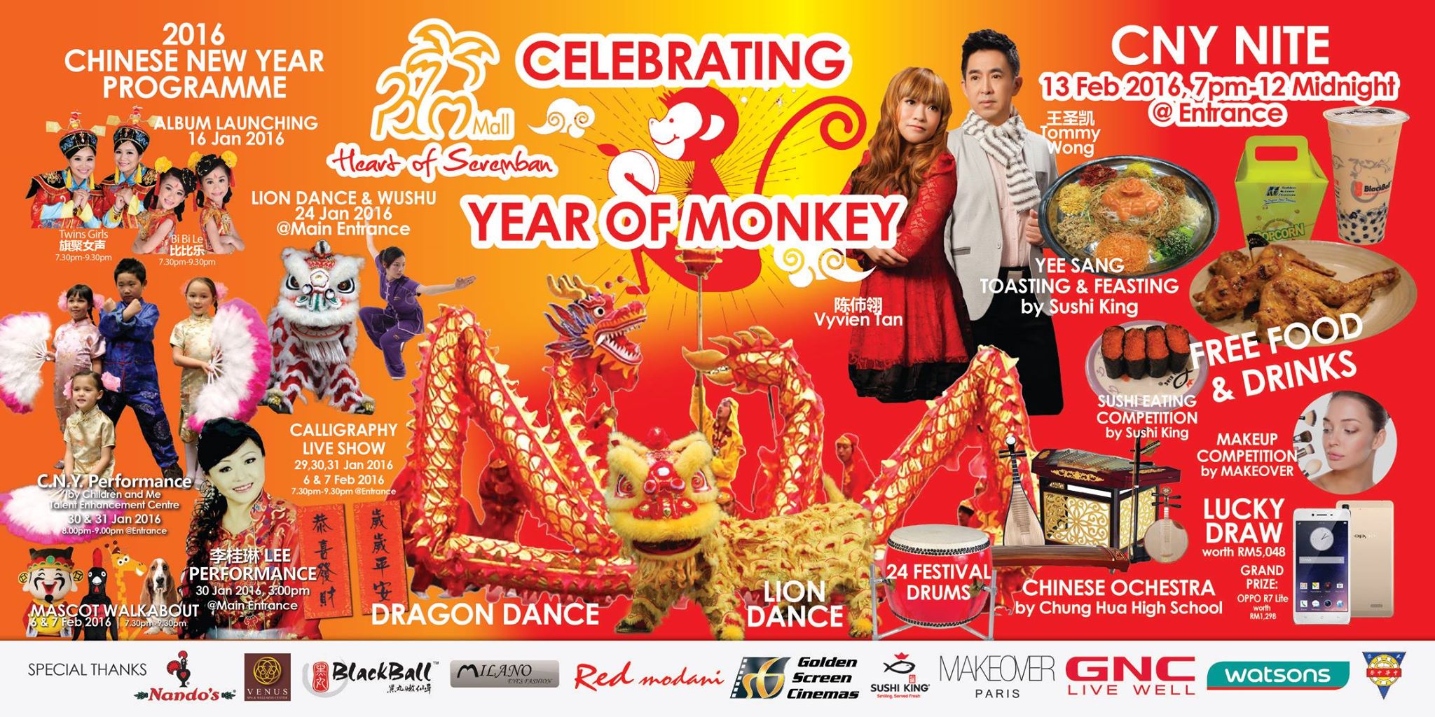 Celebrating Year of Monkey