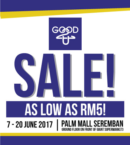 SALE AS LOW AS RM5!