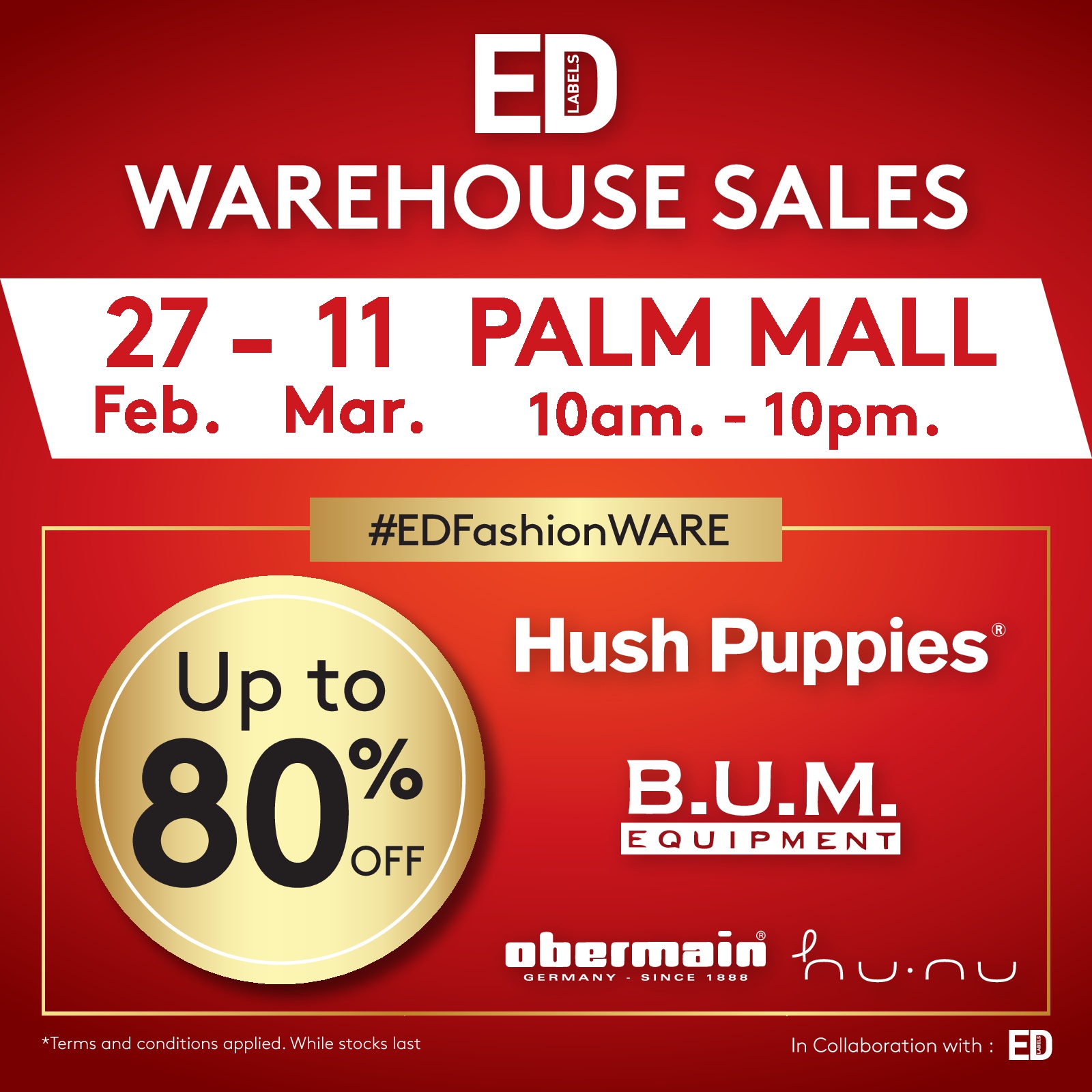 Warehouse Sale !